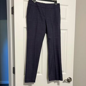 Ann Taylor Factory Grey/Blue Straight Leg Pants